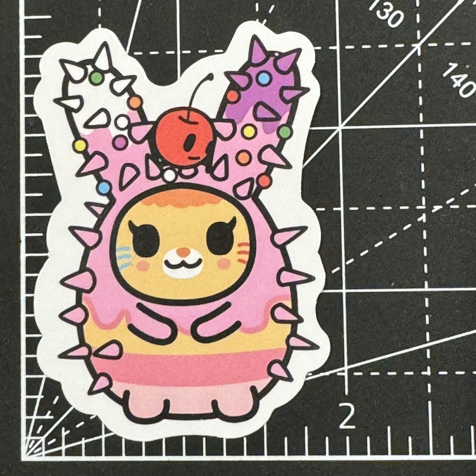 Tokidoki Shortcake From Cactus Friends Bunnies Vinyl Decal Sticker Bomb Kawaii