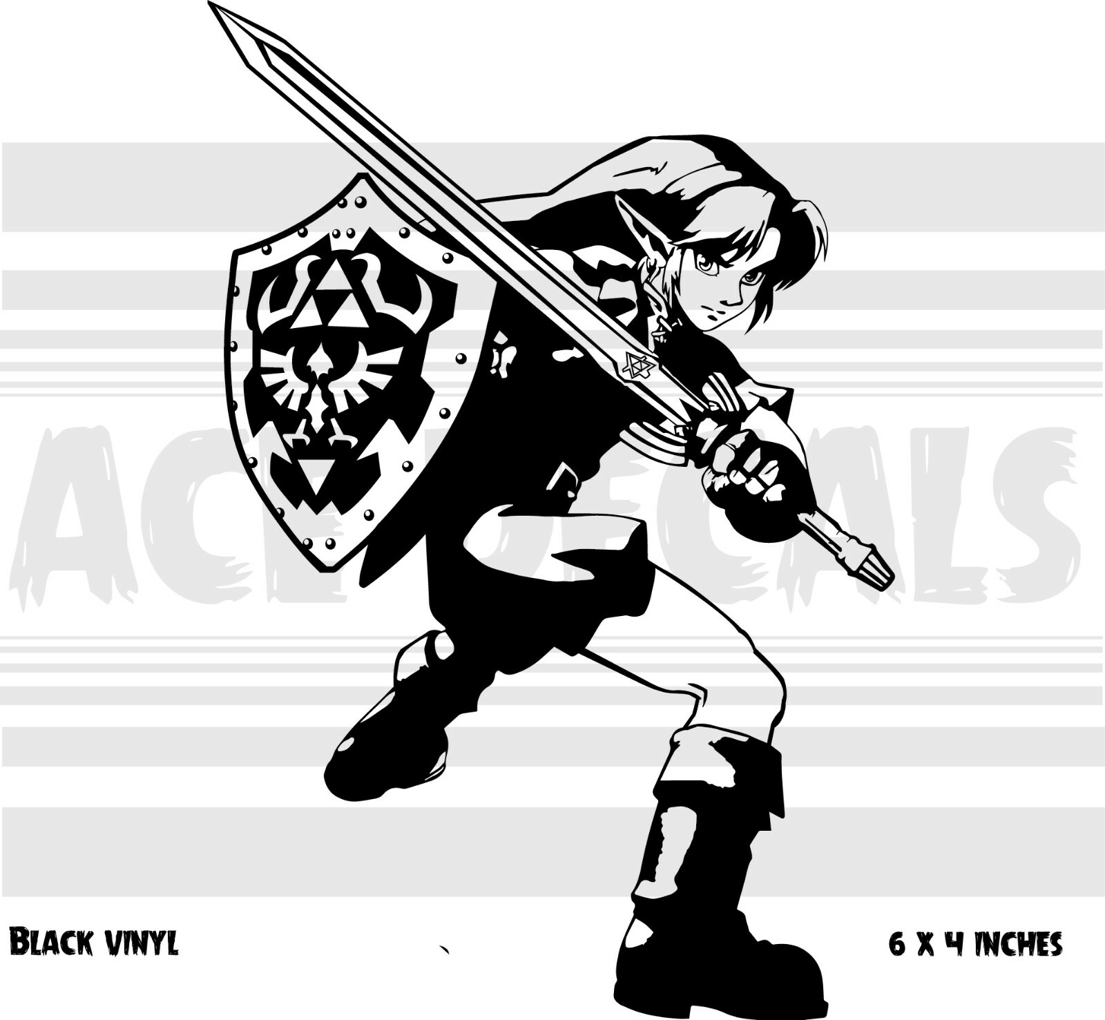 The Legend of Zelda – Ocarina of time Link – Nintendo – decal sticker