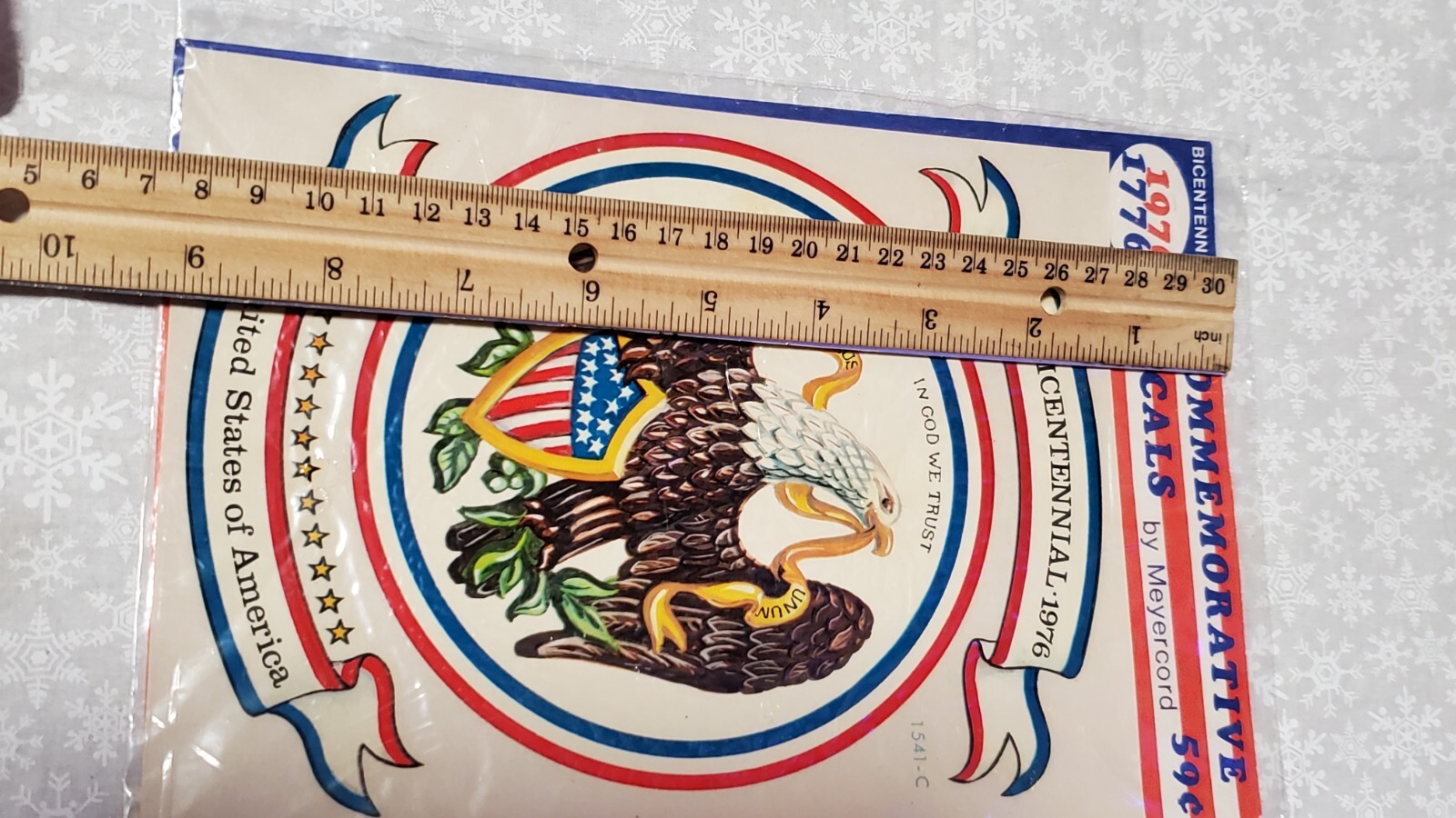 Lot vintage meyercord bicentennial decal inspired authentic american illustrator
