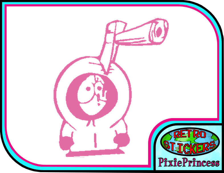 South Park Kenny Funny F Vinyl Sticker Killed Poster Room Wall Window Cartoon