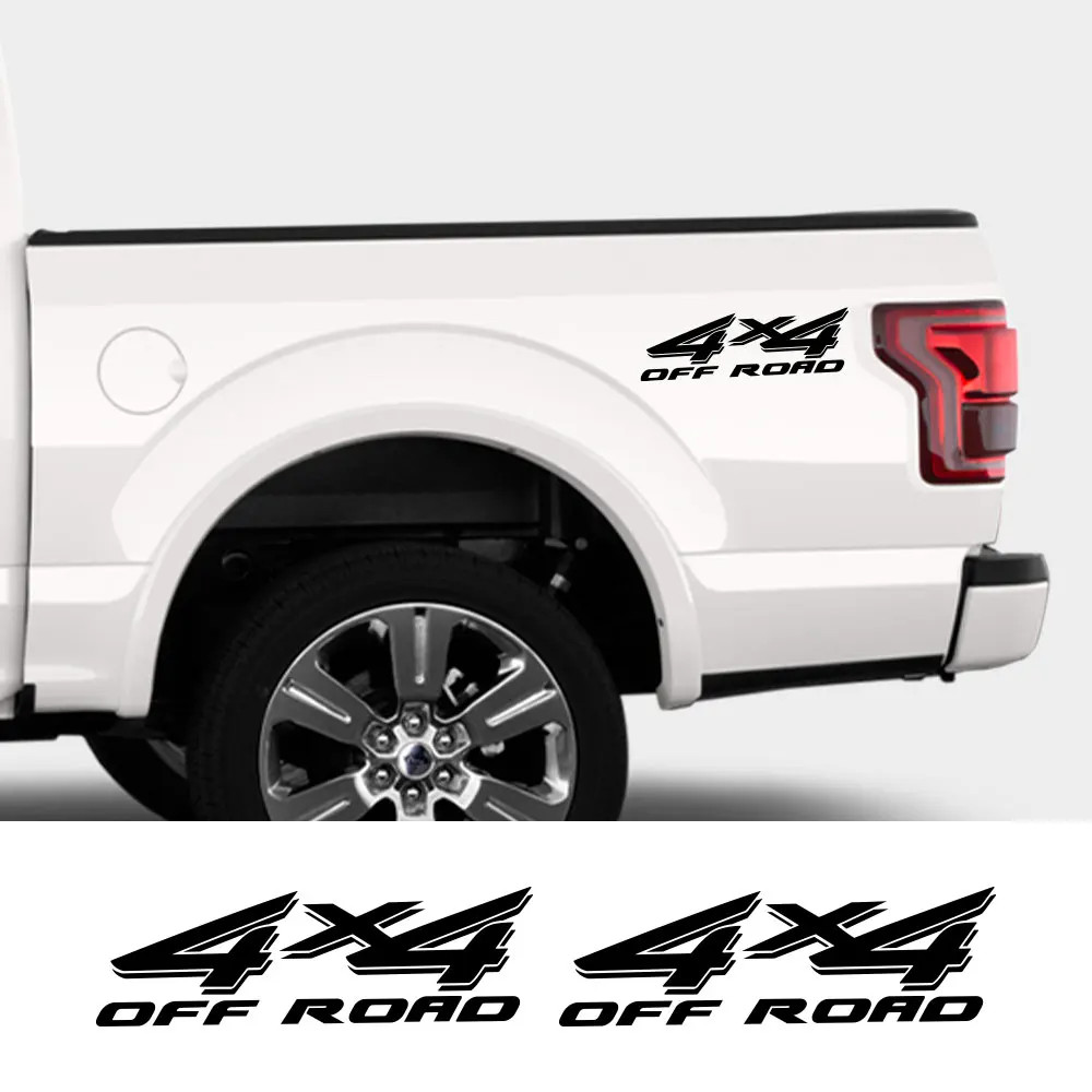 Aftermarket 4×4 Off-Road Rear Trunk Side Decal for Ford F-Series F-150 / F-250 /