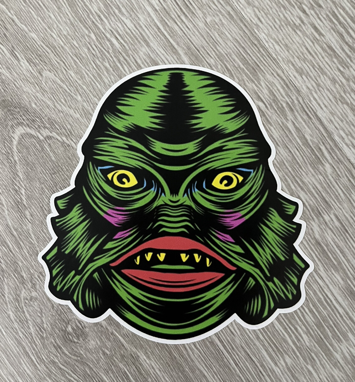 Creature From The Black Lagoon Sticker, Classic Movie Monsters, Famous Monsters