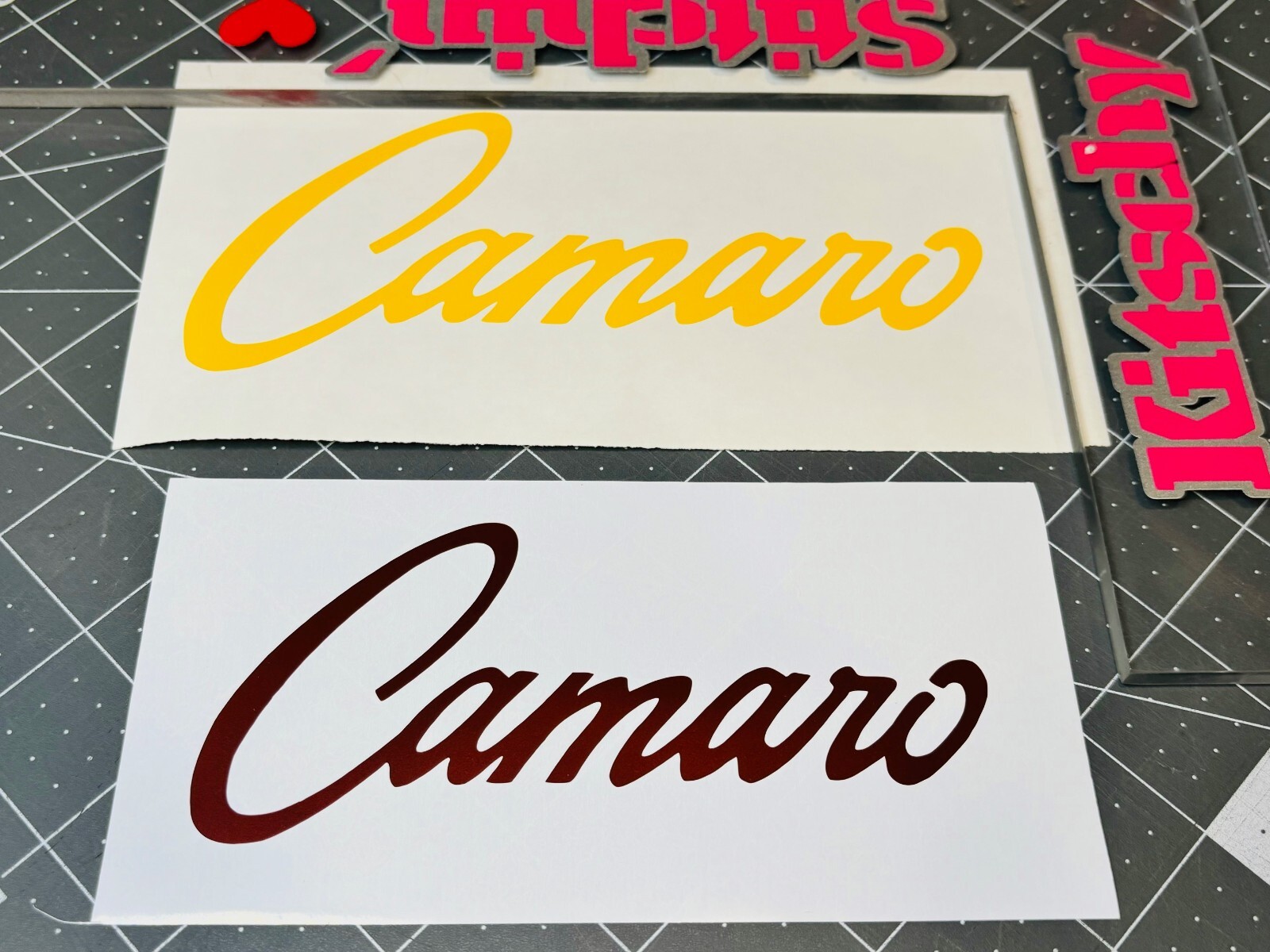 Camaro Vinyl Decal Many Sizes/Colors Buy 2 Get 1 Free FREE Ship