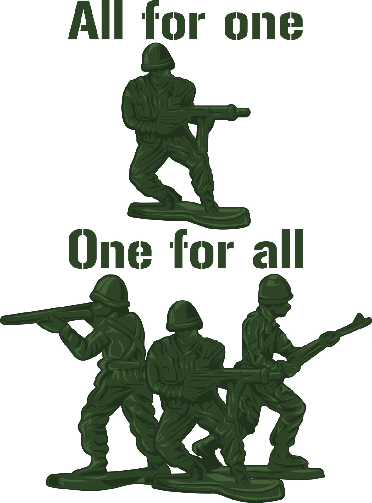 Inspirational Military Quotes Lettering Home Art Soldiers Vinyl Wall Decal 20×27