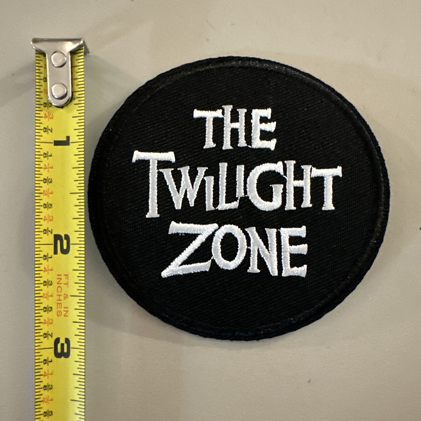 The Twilight Zone (Iron On Patch) Horror / Sci-Fi / Movie / TV