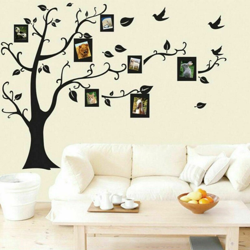 Removable Family Tree Decal Mural Stickers DIY Art-Vinyl Sticker Wall Art Decor