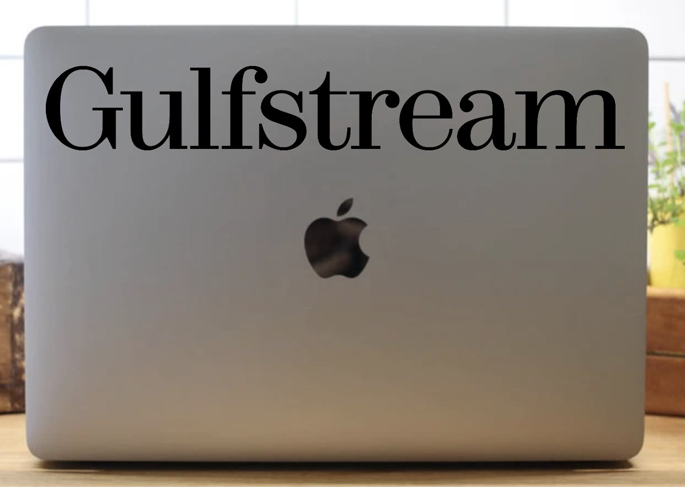 Gulfstream Aircraft Logo Decal- Airplane Sticker Decal- Pilot Sticker- Jet Decal