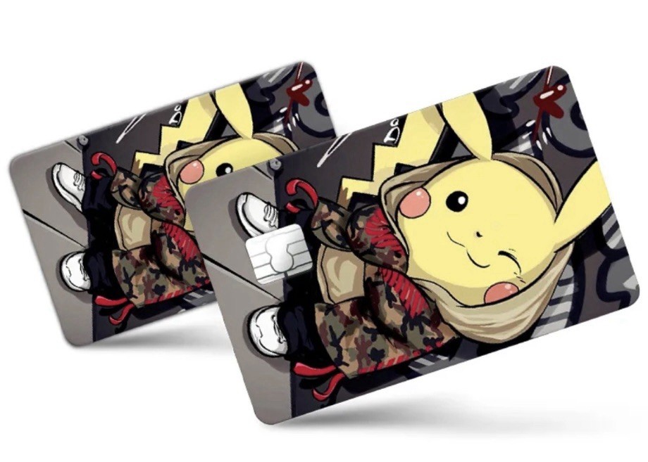 Credit Card Skin Sticker (Pikachu)