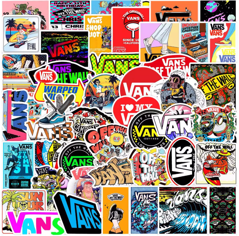 Vans Stickers #2 (4 to 8cm )