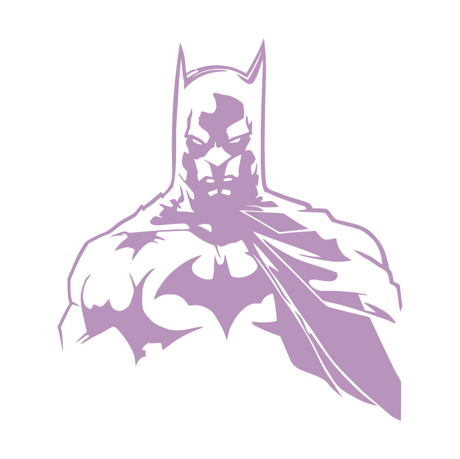 Batman Die Cut Vinyl Decal Multiple Colors Made in USA