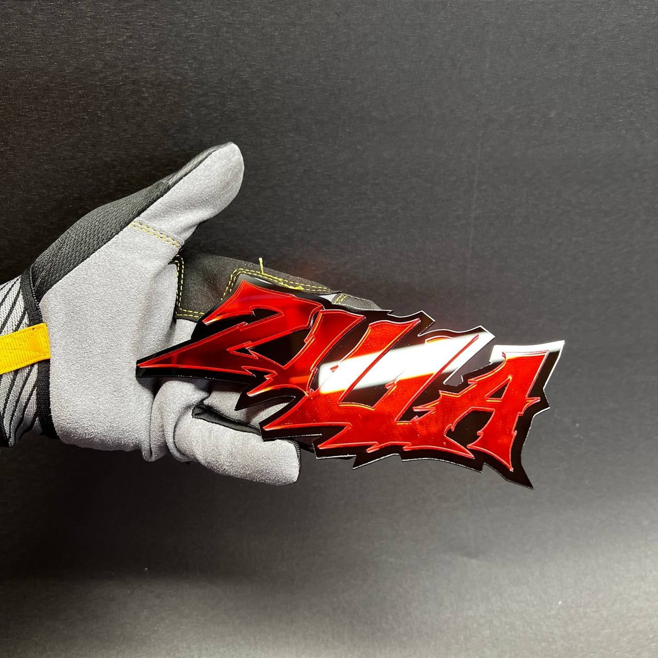 1PC ZILLA Custom 3D Text Car Badge Fender Emblem Tailgate Toolbox Decal