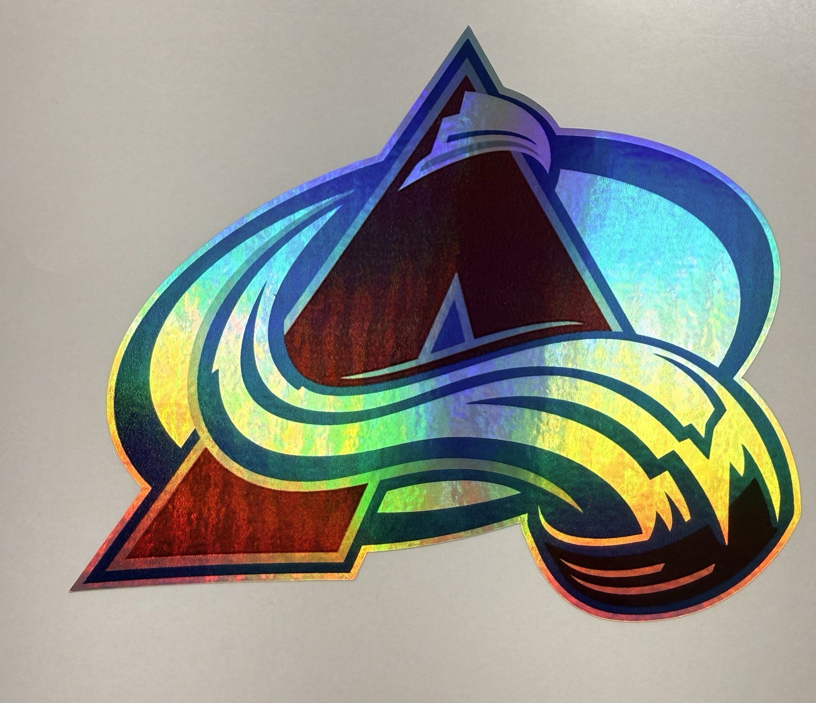 Colorado Avalanche Holographic Vinyl Decal