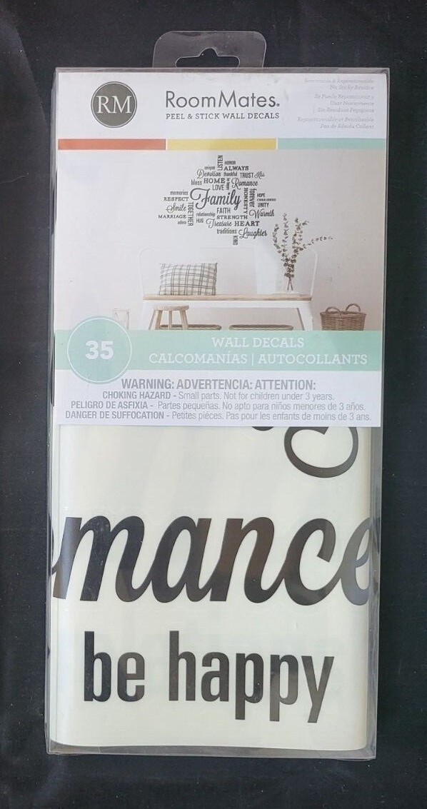 RoomMates 5 in. x 19 in. Peel and Stick Wall Decals