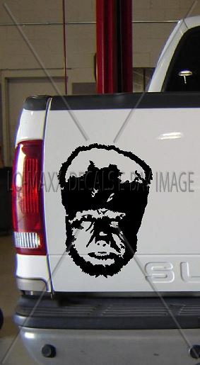 Wolfman Monster Art Spooky Cool Scary Movie Horror Classic Die Cut Vinyl Decal