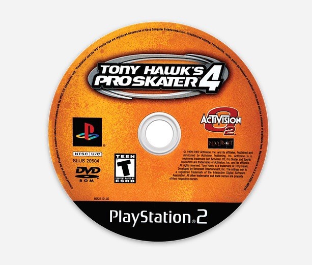 3” Tony Hawk Pro Skater 4 Vinyl Sticker Matte Finish Dishwasher Safe