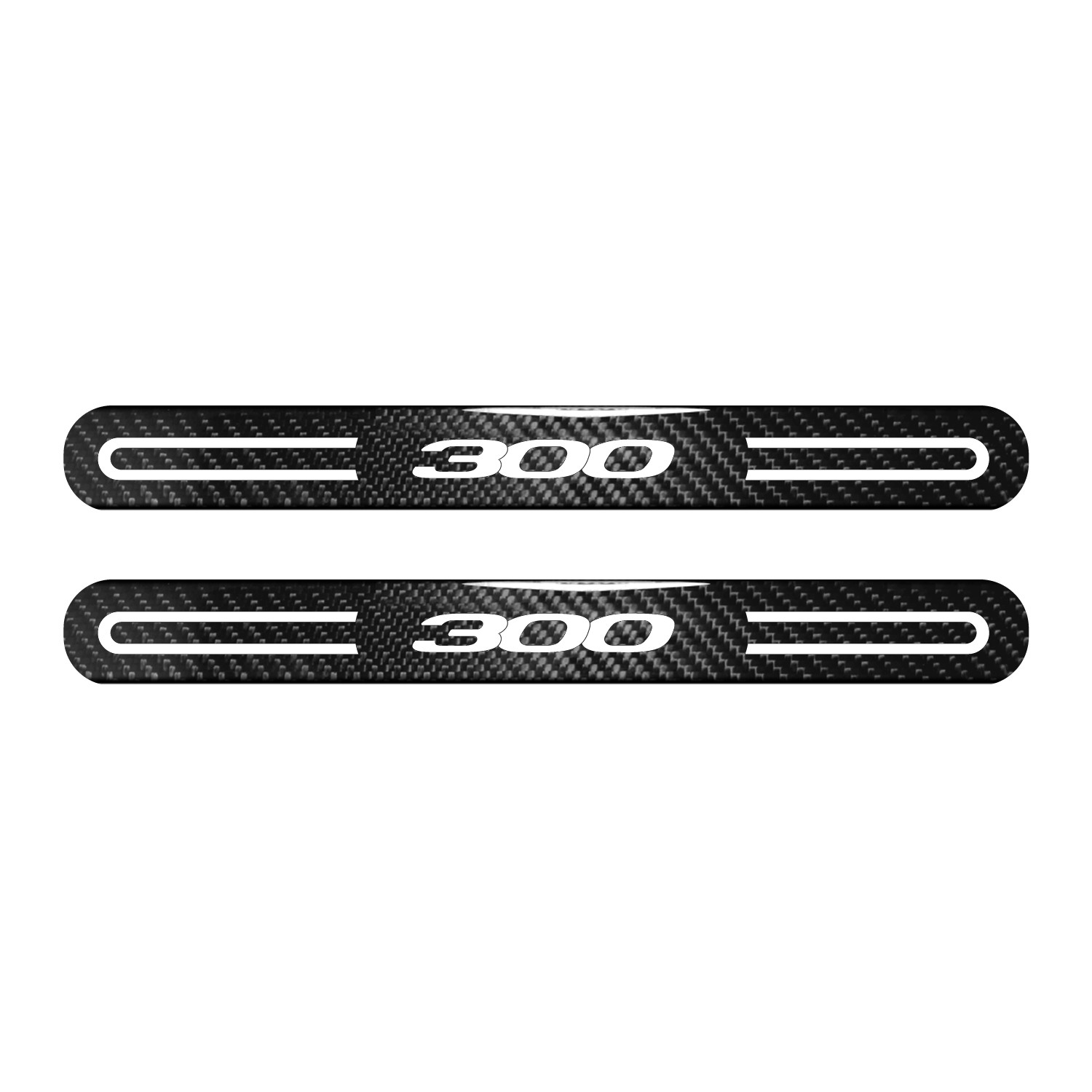 Chrysler 300 Sticks Style Carbon Fiber Car Protector Decals