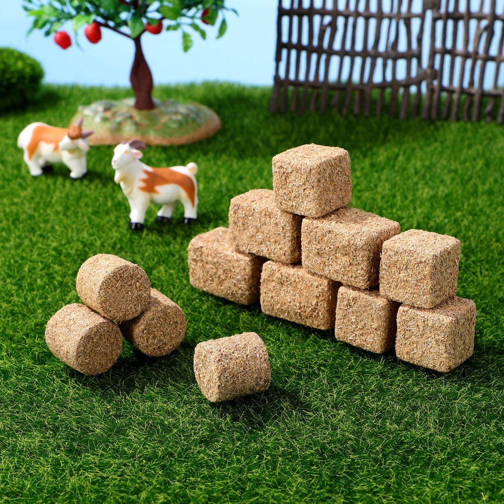 12 Pcs Haystack Model for Decoration Mini Stacks Centerpieces Work
