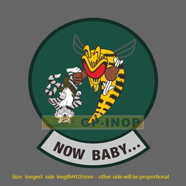 F-14 NOW BABY TOMCAT Vinyl Sticker luggage laptop skateboard car stickers