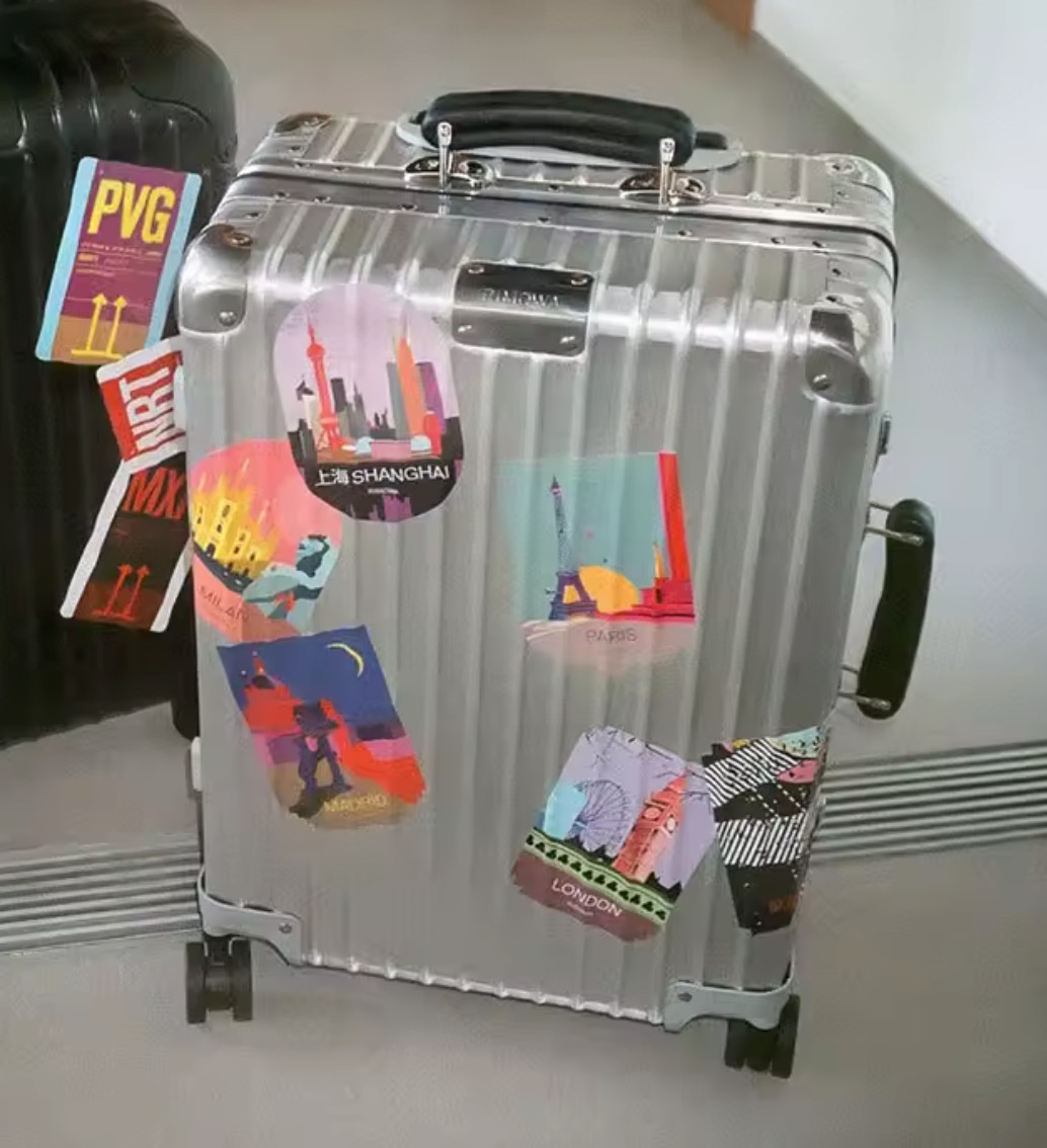 🌍 RIMOWA City Stickers – Collection 1
