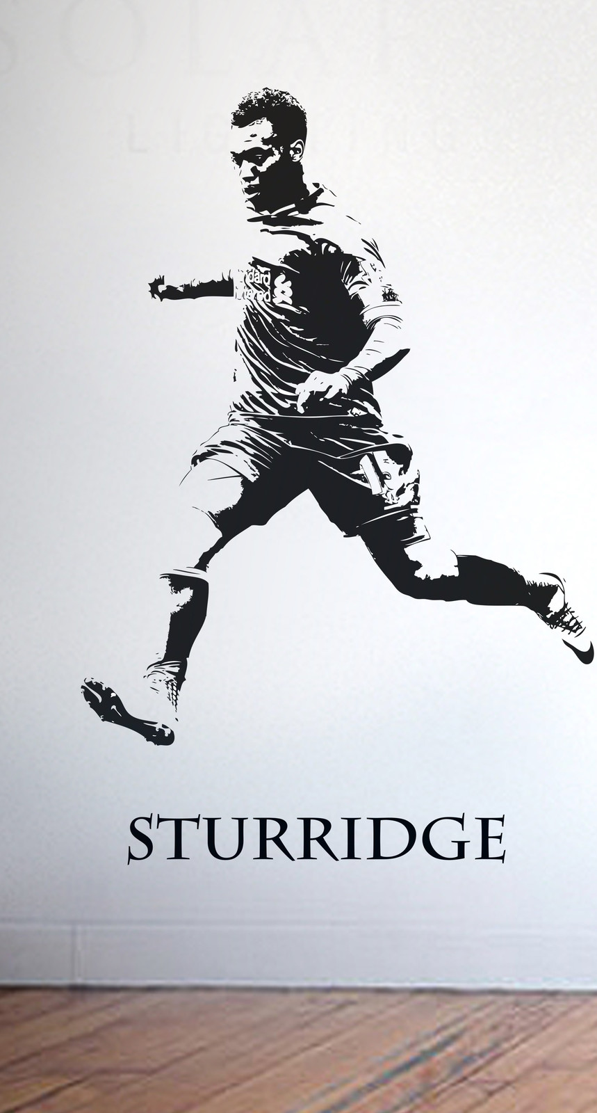 FOOTBALLERS – NEYMAR VARDY OZIL PAYET SUAREZ LUKAKU COUTINHO REUS WALL STICKERS