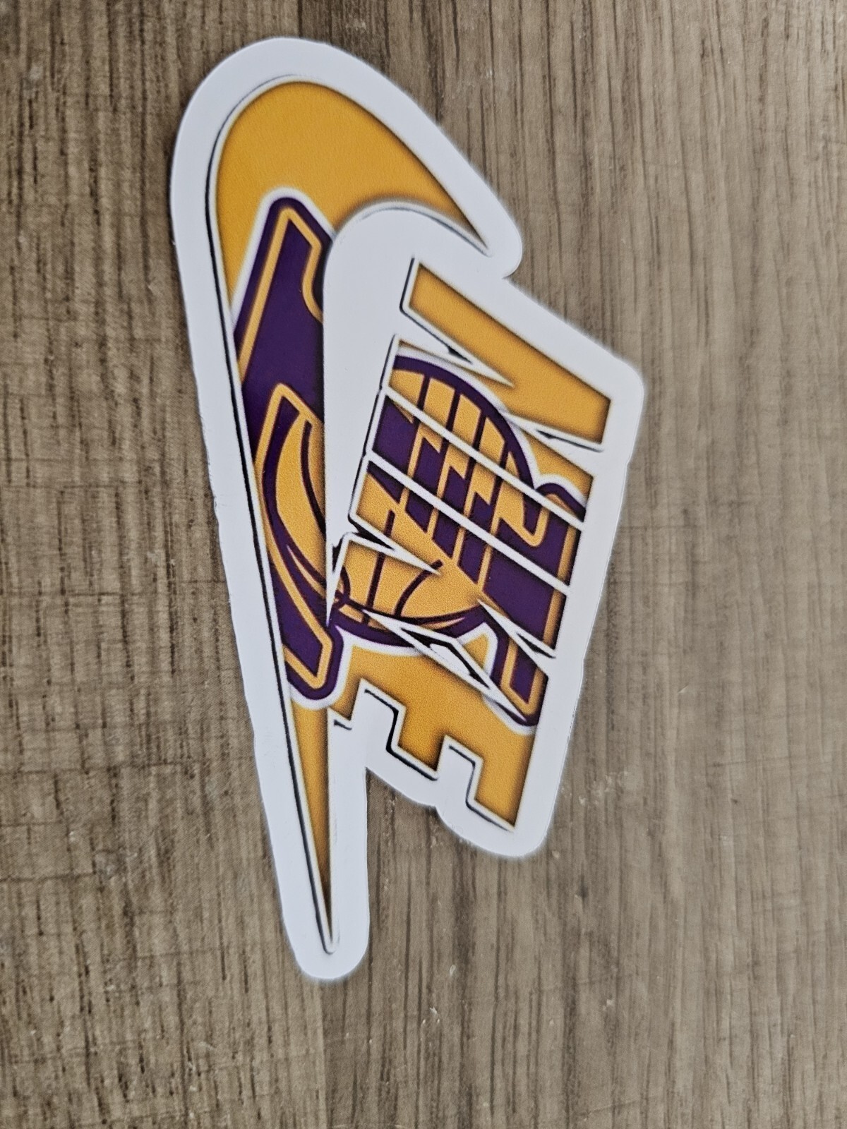 Lakers Nike Sticker