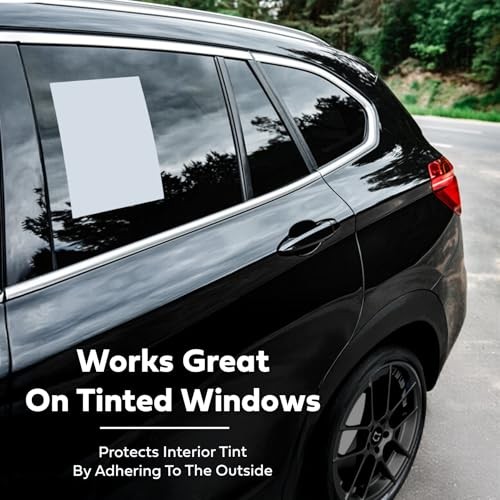 Window Stickers for Car Dealers -Plain Blank White – Exterior, 'Outdoor' |