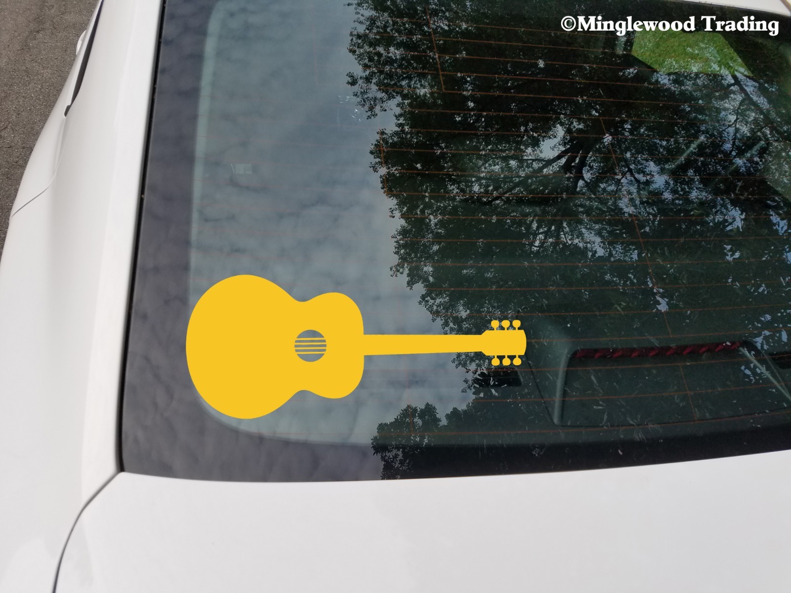 Acoustic Guitar – Vinyl Decal Sticker – Bluegrass Folk Country Music