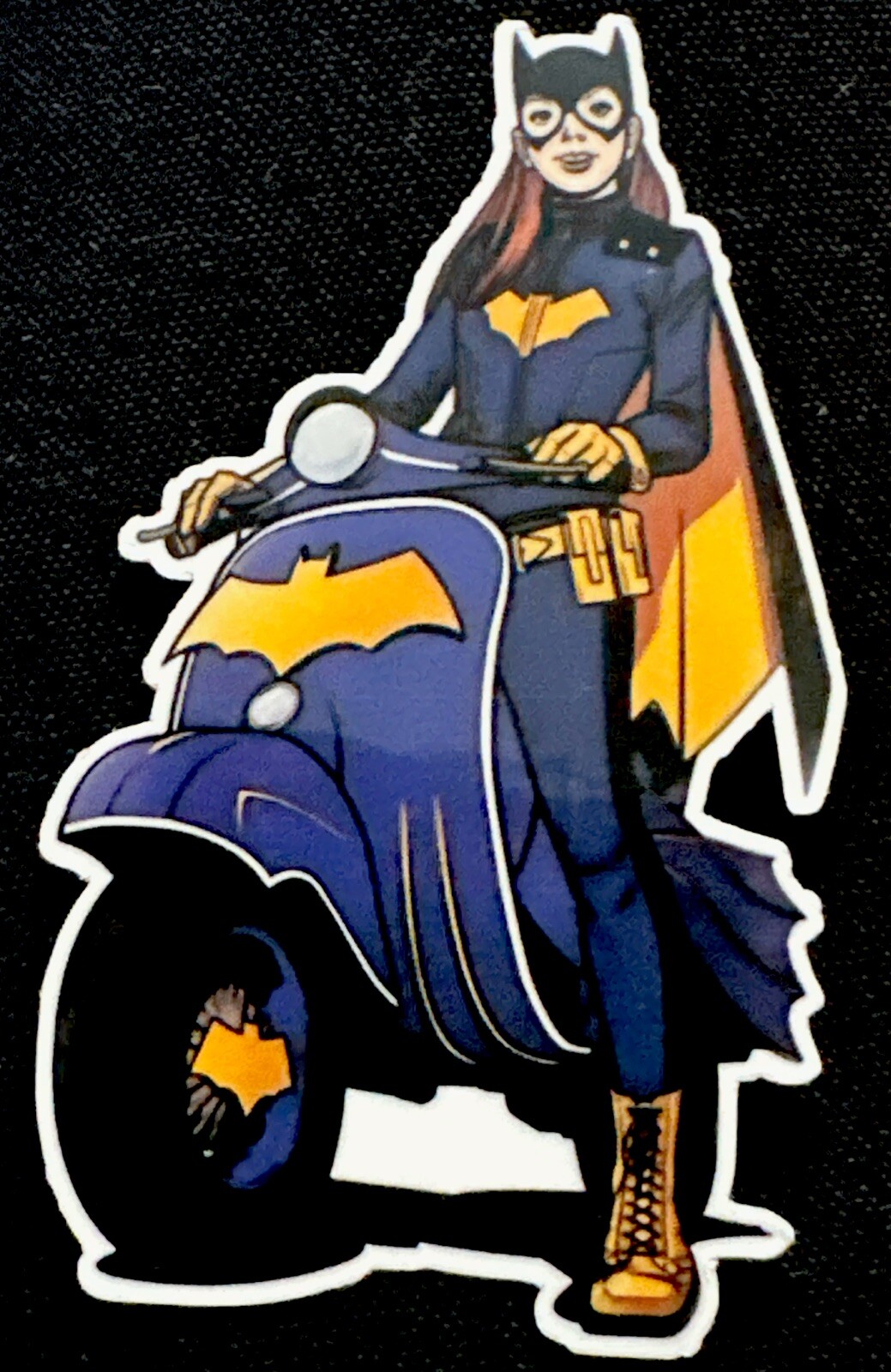 SEXY BATGIRL STICKER✨💋🔥🛵❤️‍🔥💋✨3” X 1 3/4”✨GLOSSY✨CUTE✨FUN TIME✨AWESOME✨💫