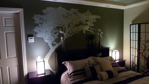 Large Wall Tree Nursery Decal Detailed Wall Art Sticker Family Removable #1131