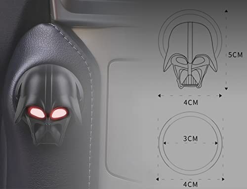 Darth Vader Push to Start Button Cover – Universal Ignition Cover, Anti-Scratch.