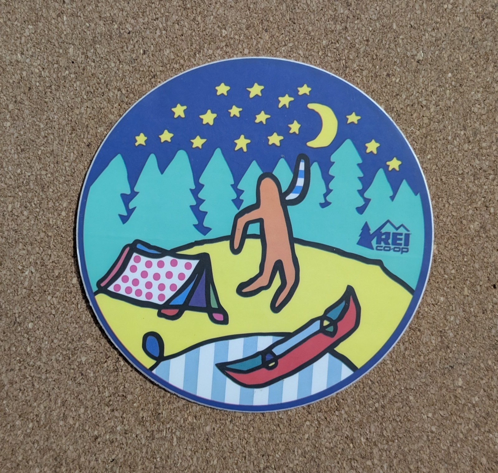 REI Co-op Member Made #4 Sticker – Limited Edition – Outdoor Camping Lifestyle