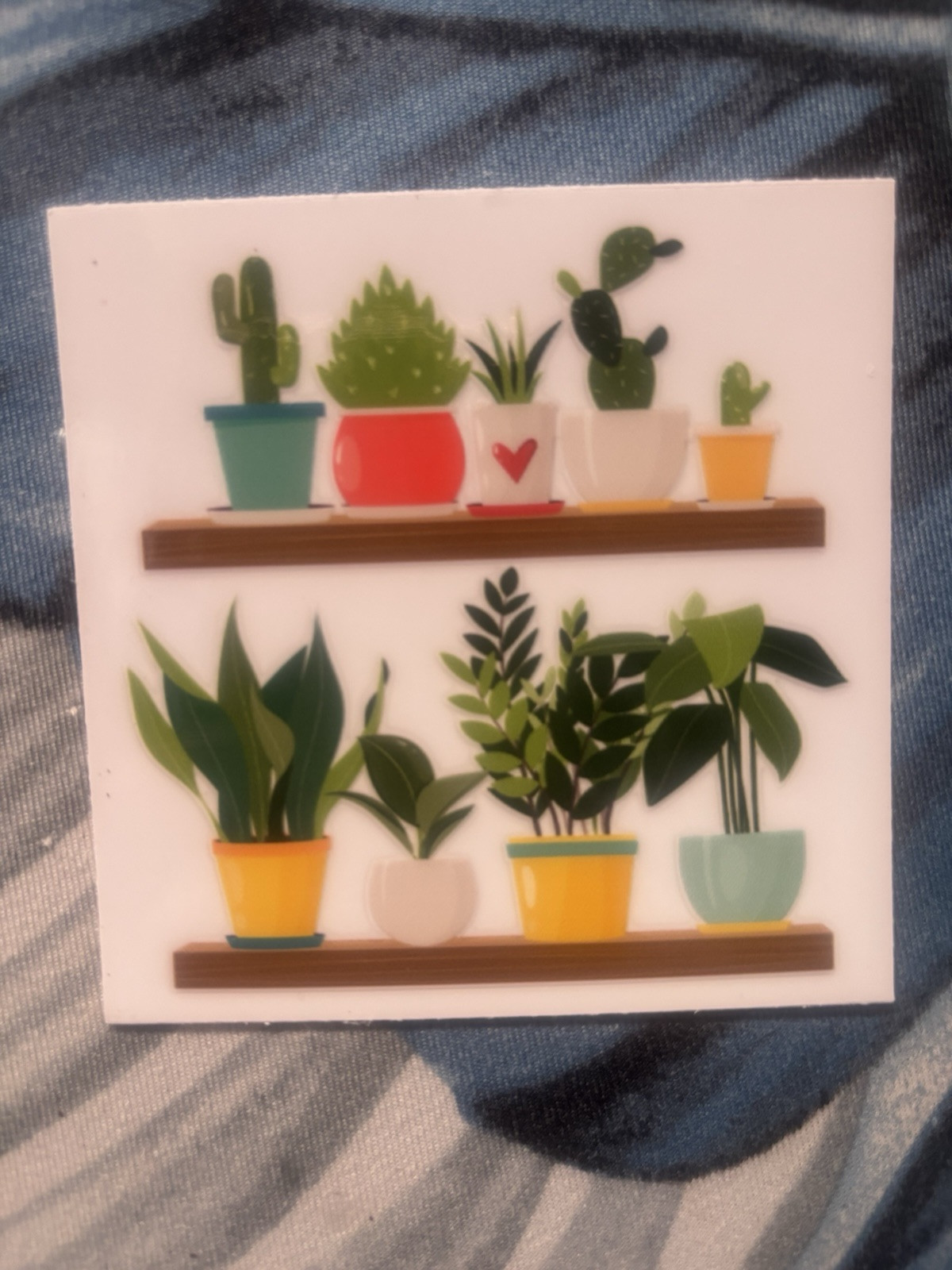 Plant Decal 3.5inch . Durable In Any Weather