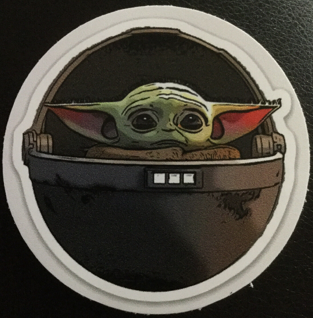Baby Yoda in the Pod 3" Vinyl Sticker Decal Star Wars Mandolorian FREE SHIPPING!