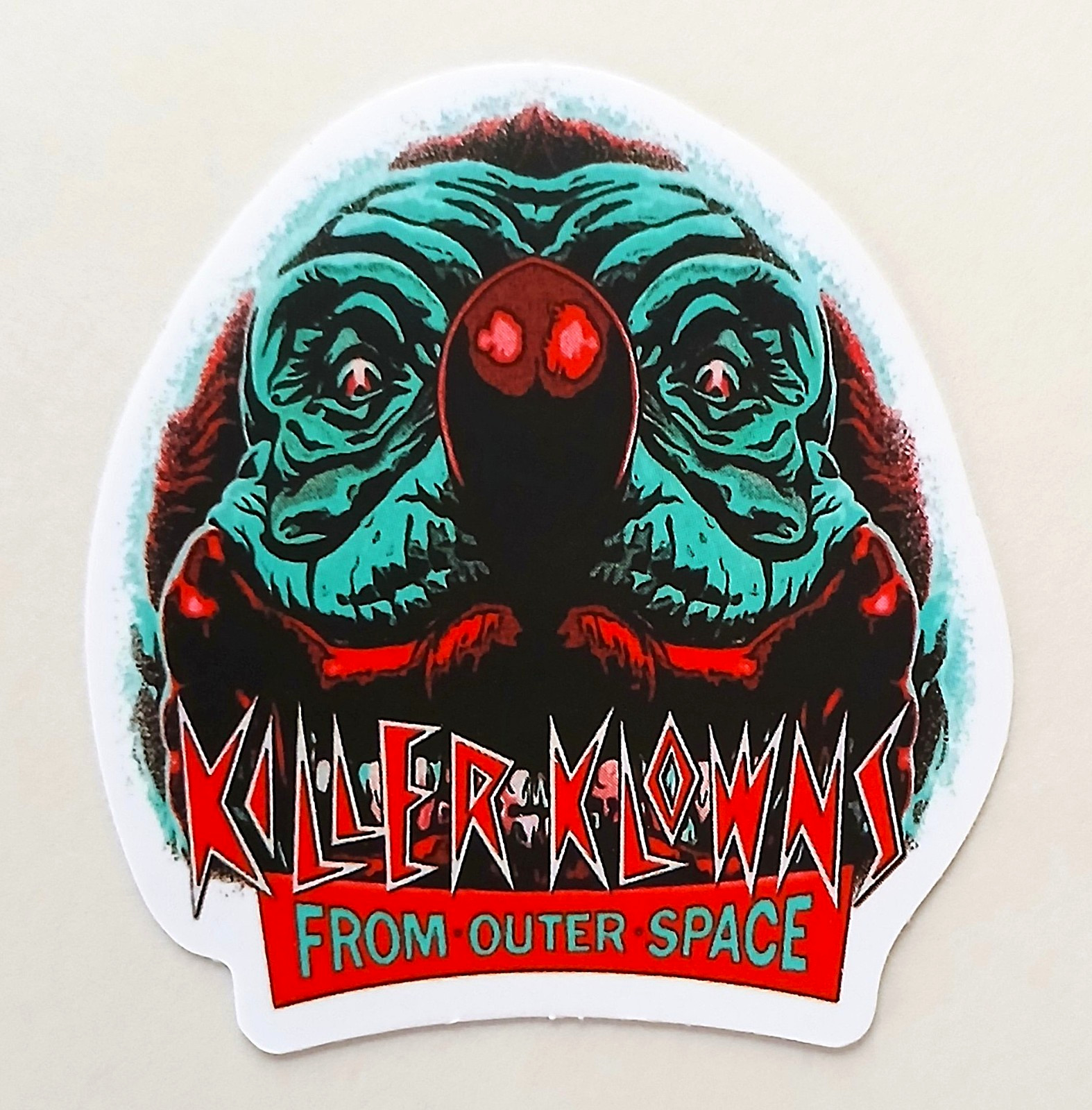 Killer Clowns From Outer Space – Die Cut Sticker Decal Horror Movie Film