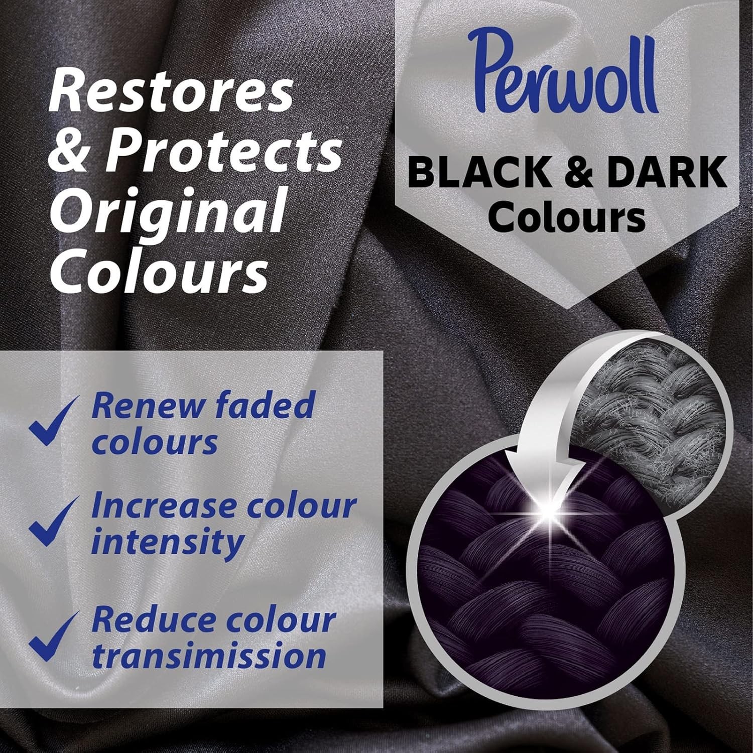Liquid Detergent Renew Repair Black Darks 24 Loads 1.4L Perwoll