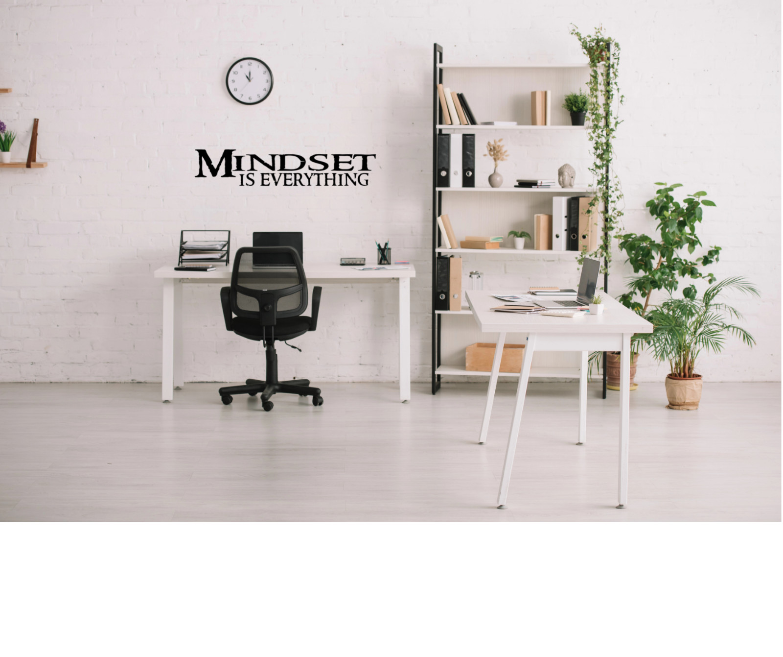 Mindset is Everything~ Motivational Vinyl Wall Decal Quote Sticker Inspirational