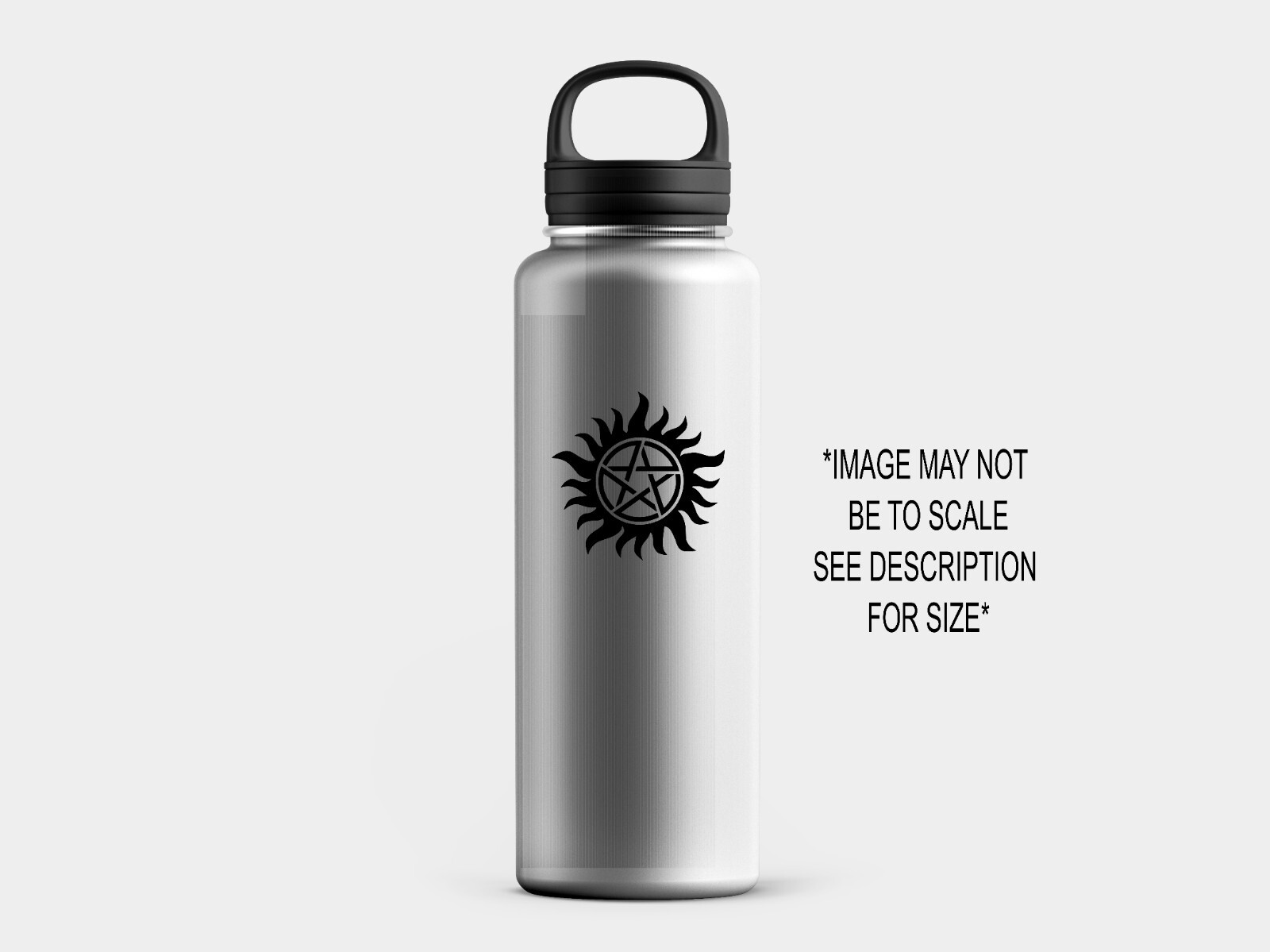 Anti Possession Symbol Decal, Supernatural Symbol Sticker, large sizes available