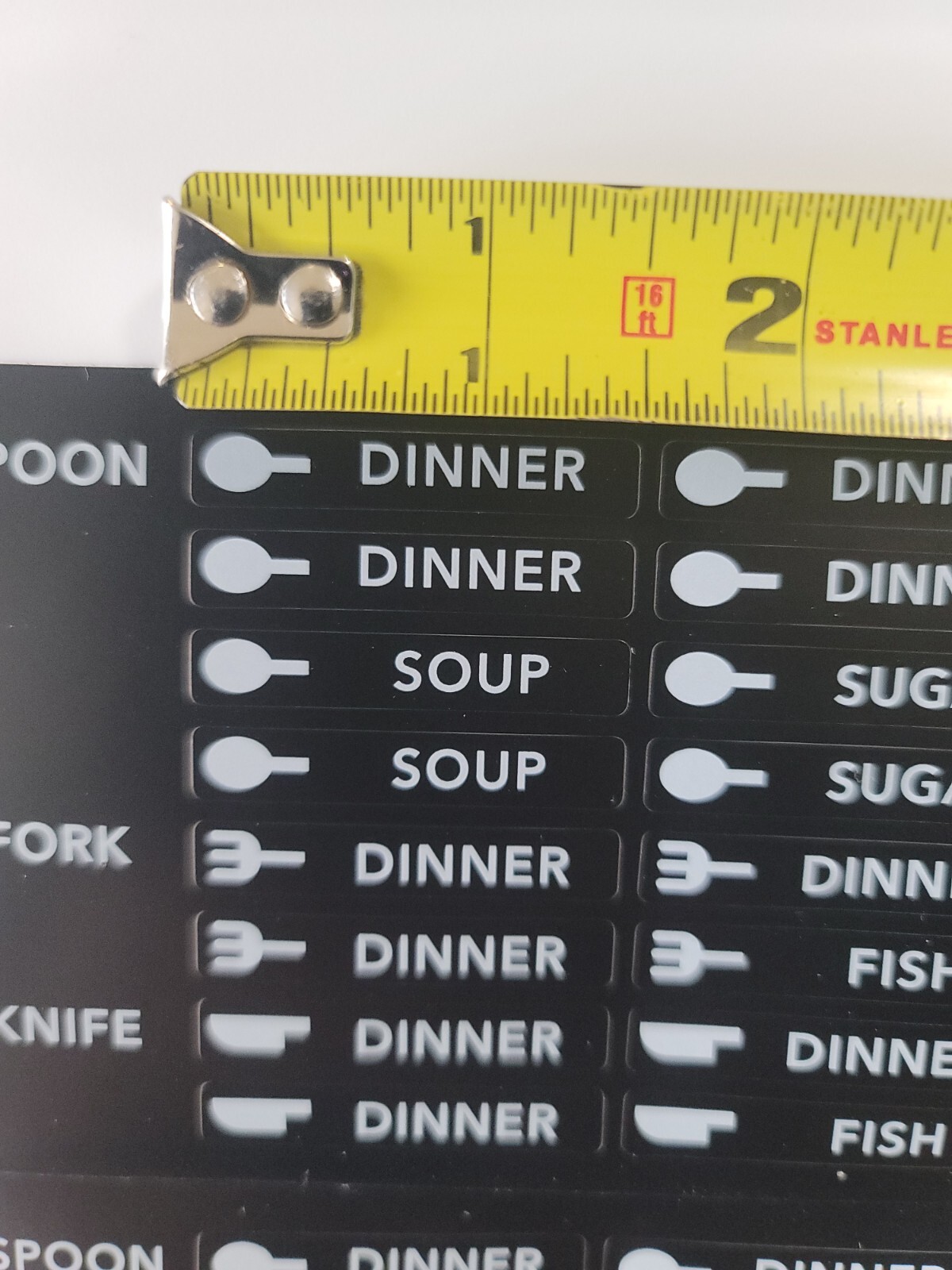 Kitchen Labels Kitchen Organization Labels for Drawers And Silverware