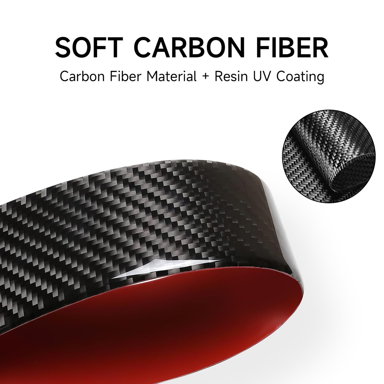 Carbon Fiber Door Decoration Sticker for Ford Explorer Sport 20102019