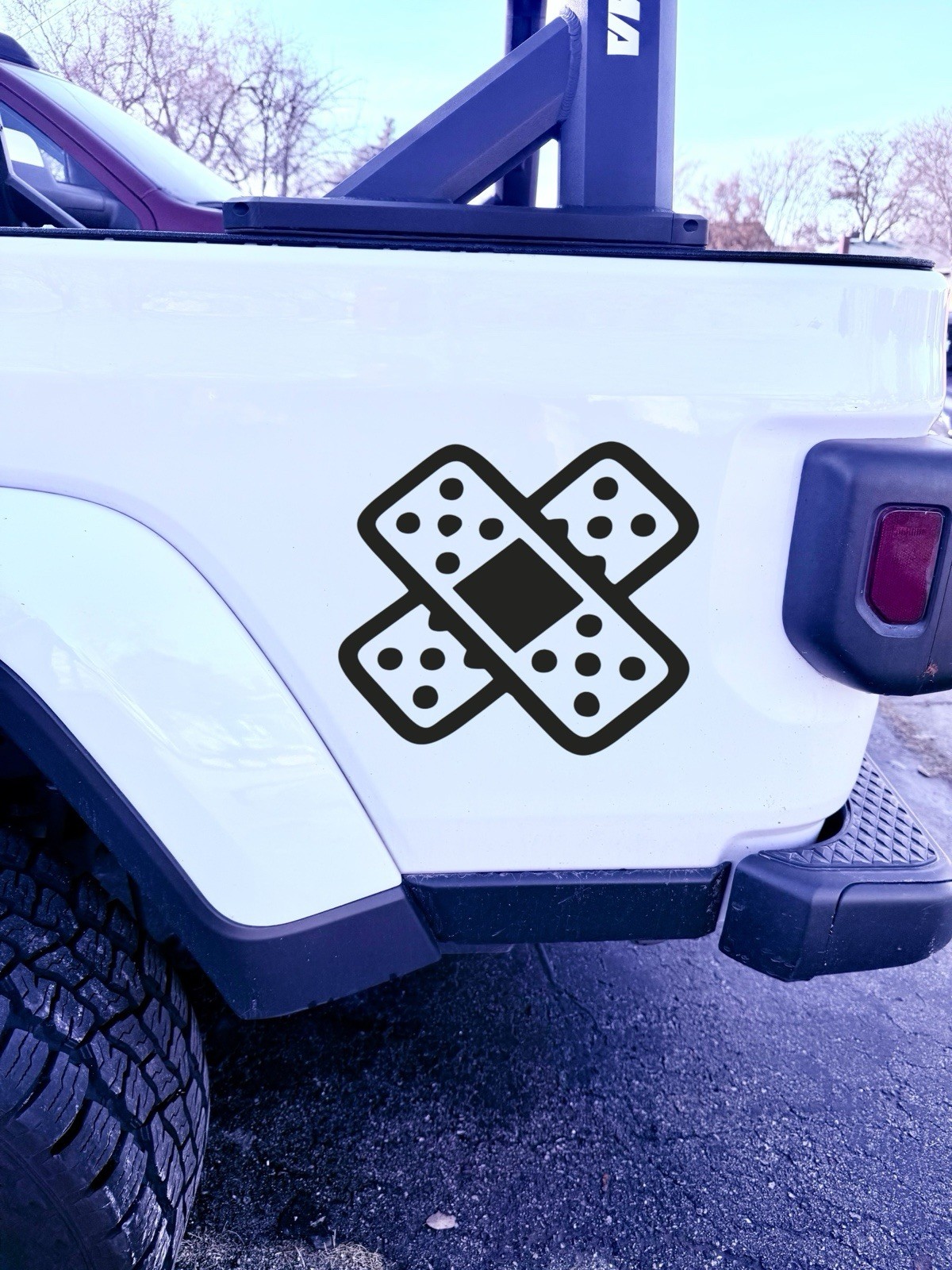 JDM Band-Aid vinyl decal for most smooth surface's car, truck, laptop