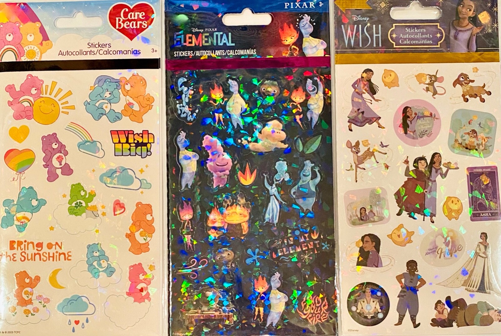 250+ Sticker My Little Pony Care Bears Hello Kitty Disney MICKEY MINNIE FROZEN