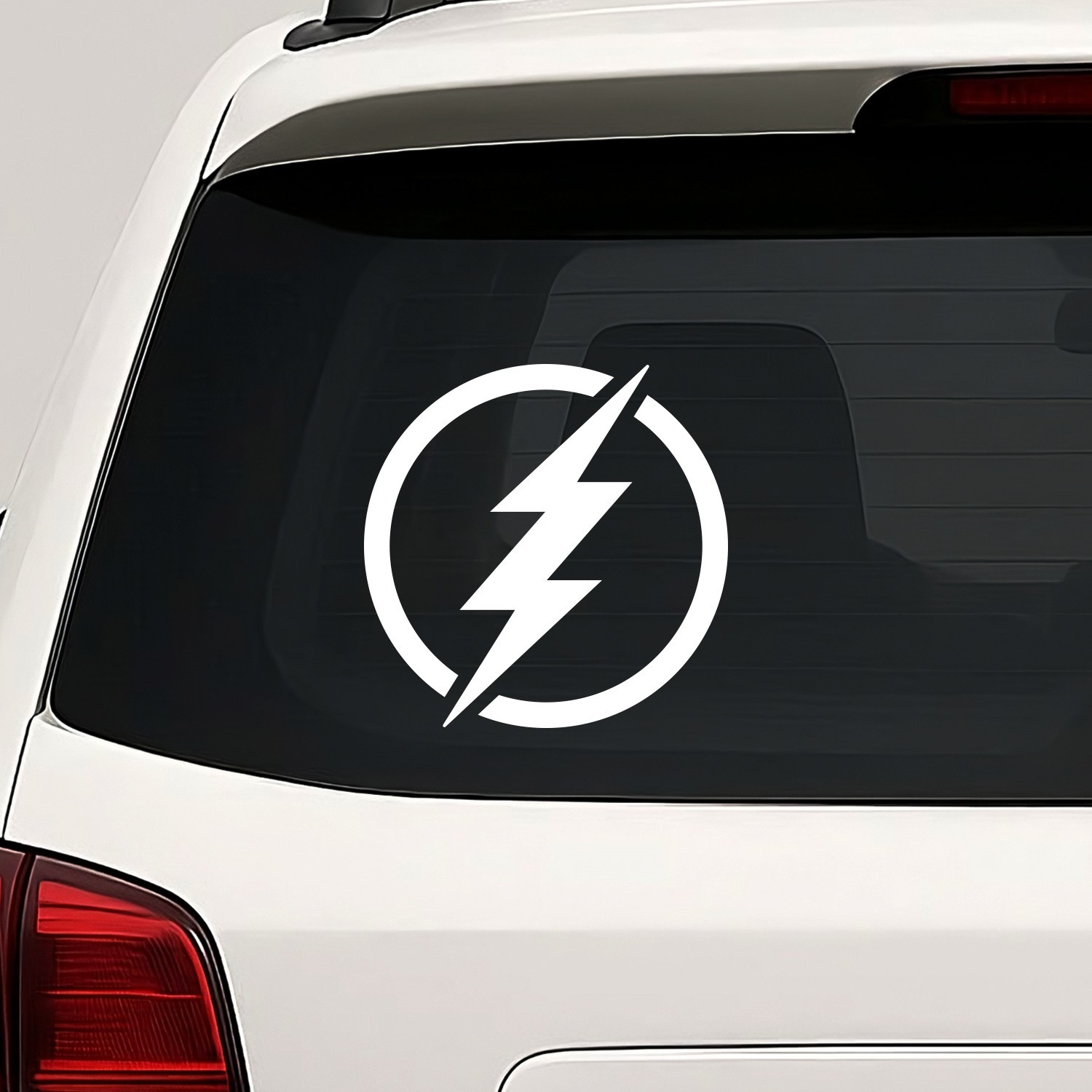 Lightning Bolt Symbol Vinyl Die Cut Decal Sticker – Shock Electric Power Charge