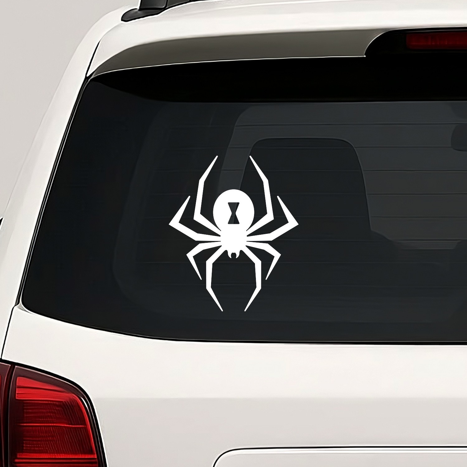 Black Widow Spider Vinyl Die Cut Decal Sticker – Deadly Arachnid Hourglass