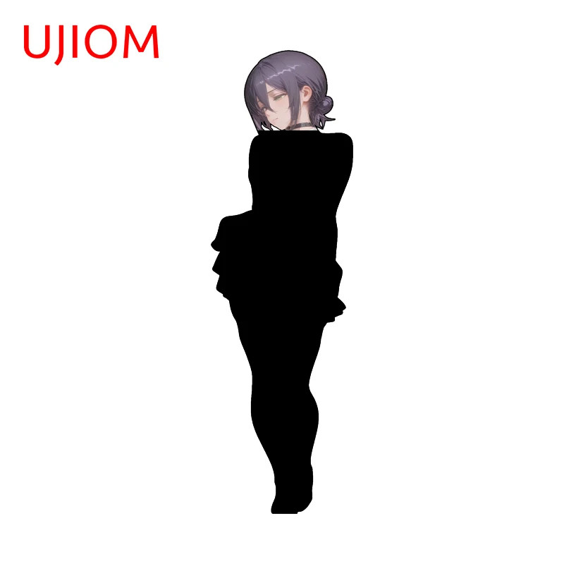 UJIOM Reze Waifu Silhouette Wall Sticker Exquisite Fashionable Adhesive Decal