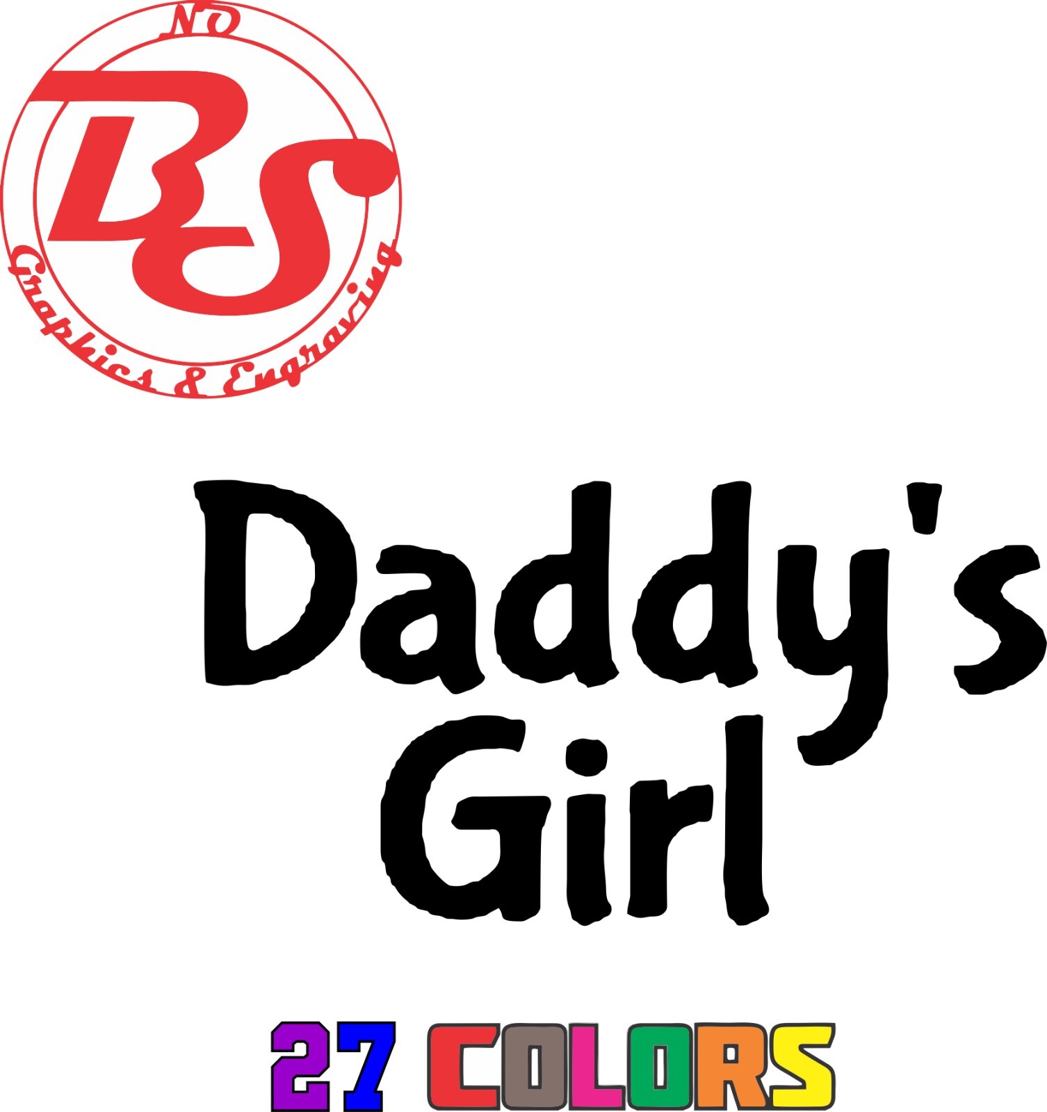 6" Daddy's Girl Money Decal Offensive Funny Rude Humor Adult Joke JDM Meme noBS