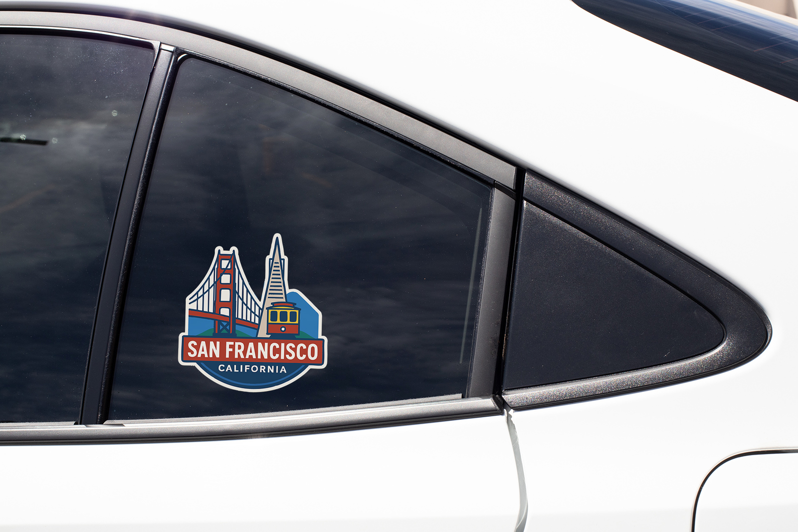 San Francisco Sticker Decal Vinyl Die-Cut City Skyline Landmark Design