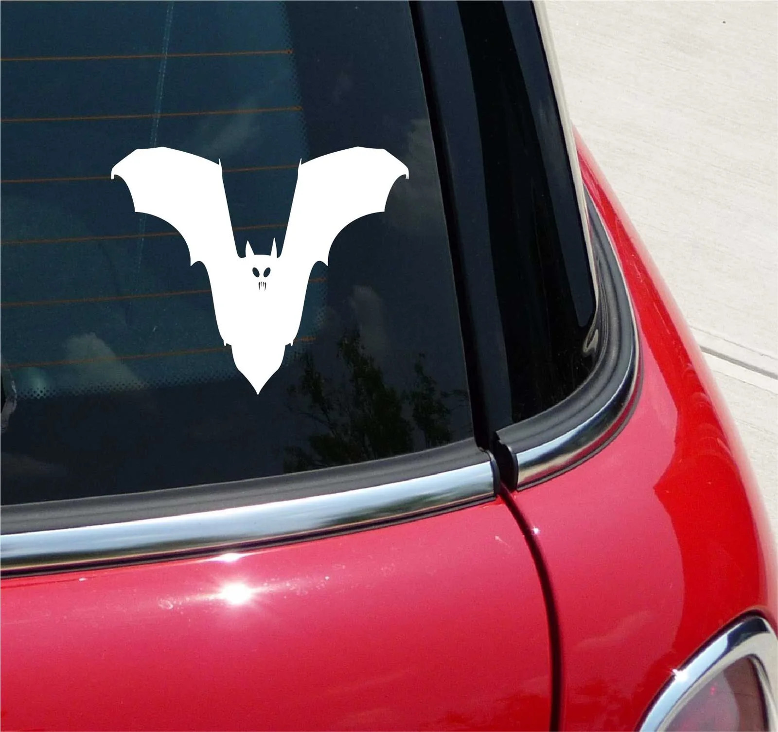 BAT BATS HALLOWEEN HAUNTED SPELL EVIL GRAPHIC DECAL STICKER ART CAR WALL DECOR