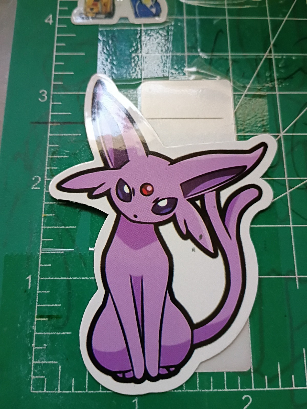 POKEMON STICKER X ESPEON D20 3X3 INCHES STICKER X VYNIL DIE CUT HIGH GLOSS X