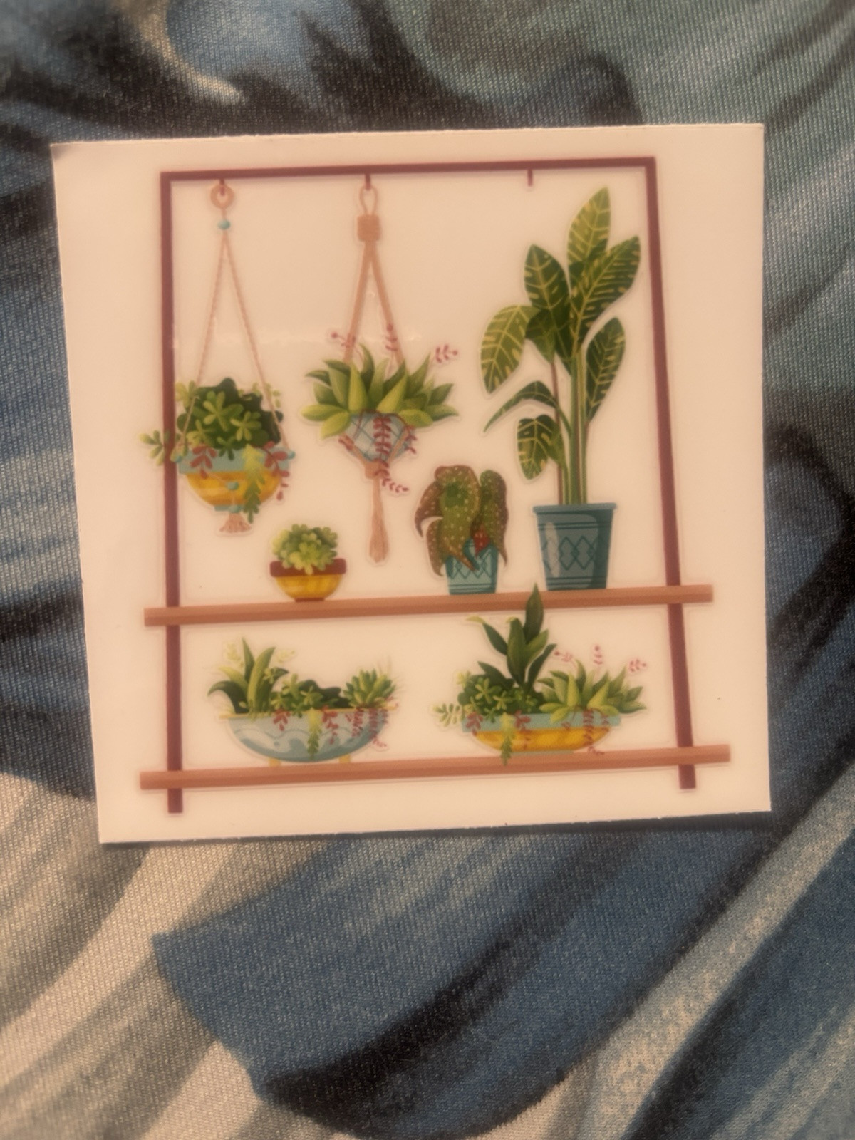 Plant Decal 3.5inch . Durable In Any Weather