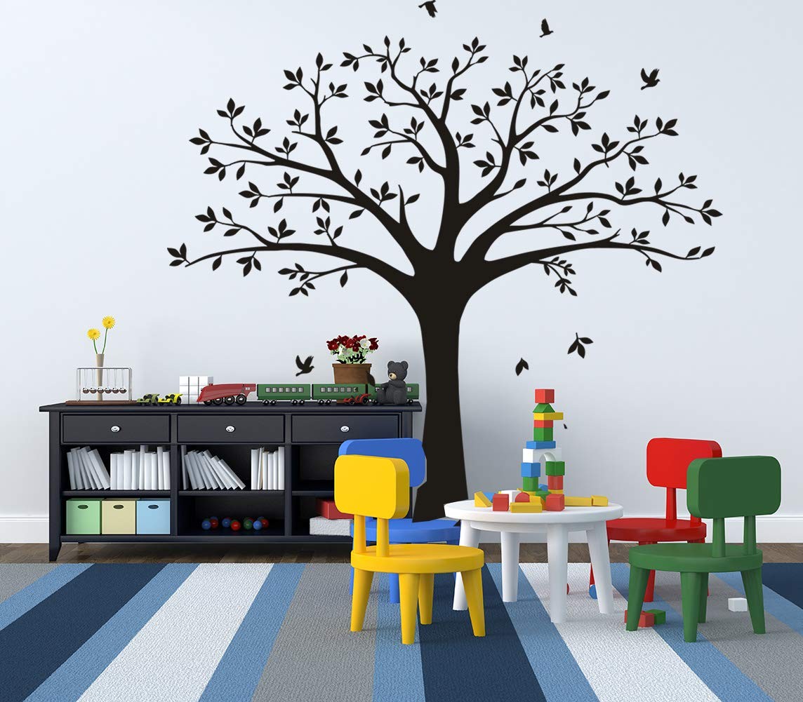 Large Family Tree Wall Decal Family Tree Photo Wall Decal Vinyl Tree Wall Sti…